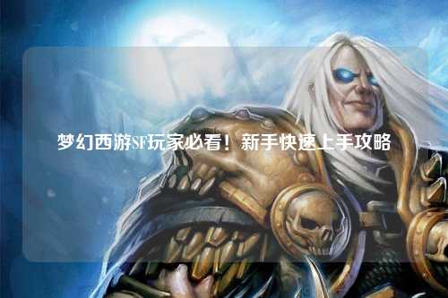 夢幻西游SF玩家必看！新手快速上手攻略