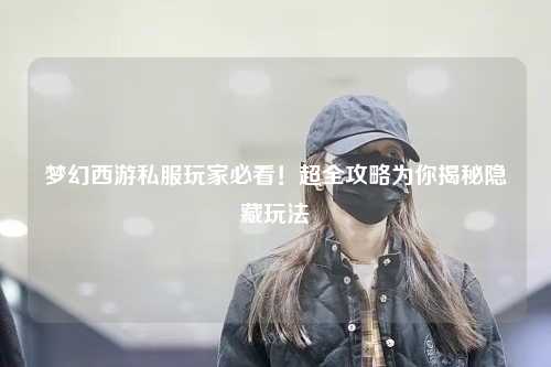 夢幻西游私服玩家必看！超全攻略為你揭秘隱藏玩法