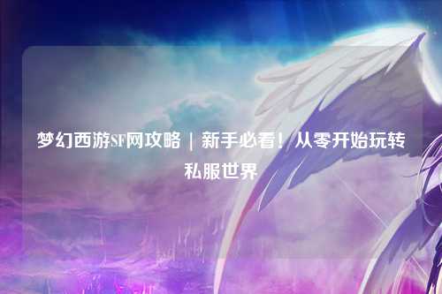夢(mèng)幻西游SF網(wǎng)攻略 | 新手必看！從零開(kāi)始玩轉(zhuǎn)私服世界